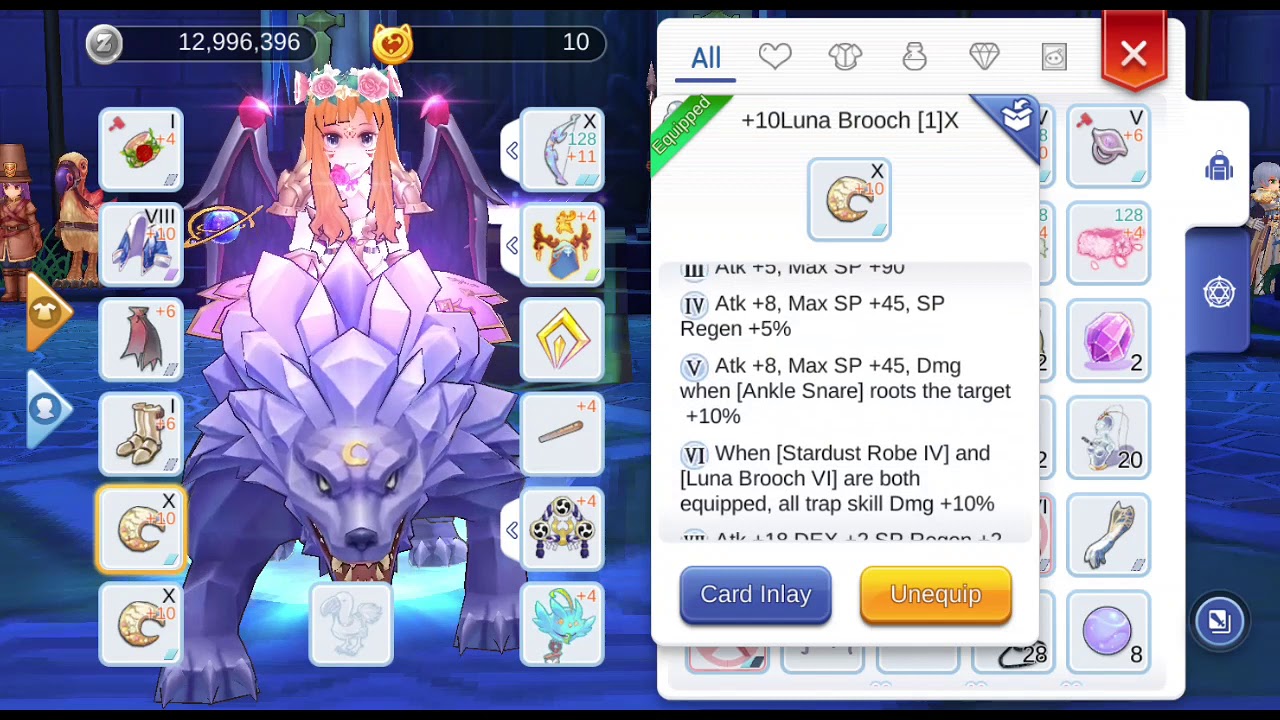My Trapper Build (In Progress) - Ragnarok Online Mobile - YouTube