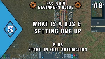 Factorio Beginnersgids 2021 - Aflevering 8: Wat is een bus en hoe stel je er een in?