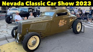 NEVADA CLASSIC CAR SHOW 2023 During Bonneville Speed Week  4K HDR
