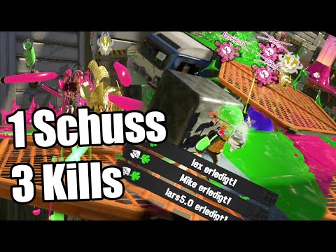 Mit einem Schuss 3 Kills bekommen! - Splatoon 3