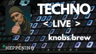 Live Hardware Hypnotic Techno // Impro // Heppening