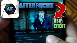 Afterfocus tutorial|Blur images like Dslr| Quick editing tutorial Afterfocus screenshot 4