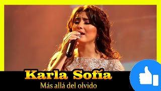 Video thumbnail of "🔴 KARLA SOFIA - MAS ALLA DEL OLVIDO (HUAYNO)"