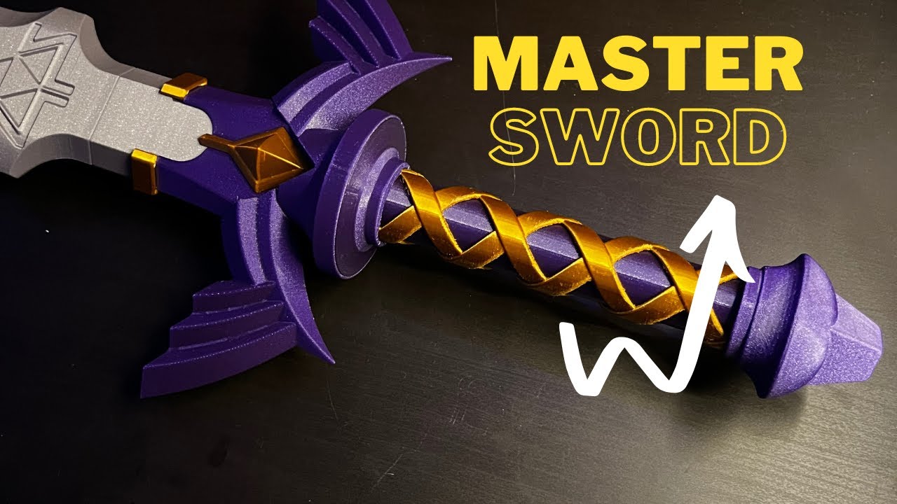 👑 Mama Sapphy on X: Think this 3d printed sword came out ok! Sword is  from breath of the wild and is a call back to the classic games.   / X