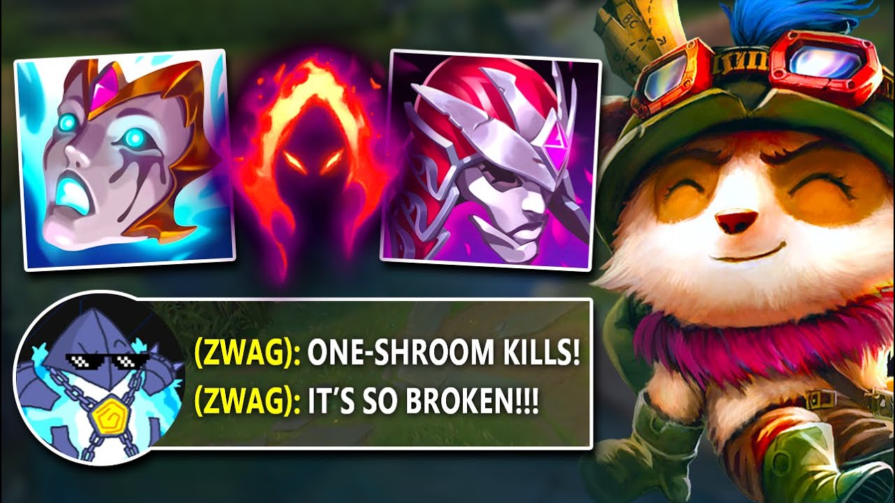 Zwag's "Most ANNOYING" Teemo Build GLOBAL ONE-SHOTS!! (DON'T HIT A SHROOM)