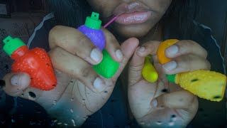 ASMR ~CANDY 🍬SPOOLIE NIBBLING*Mouth Sounds* (GiveAway)먹방