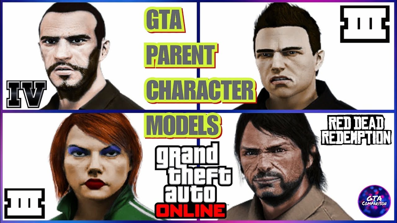 GTA Online Parent Character Models