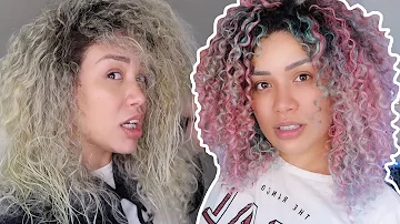 O que o cabelo perde com a descoloração?