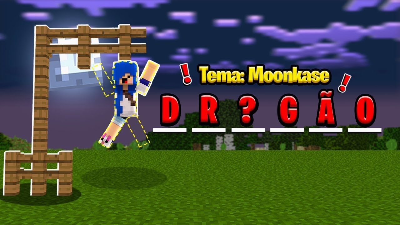 JOGO da FORCA no MINECRAFT! - YouTube