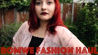 Soft Spoken Fabric Sounds Romwe Fashion Haul