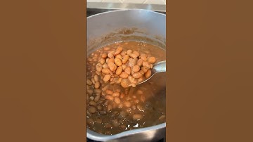Authentic Mexican pinto beans/frijoles de la olla 🫘 recipe on IG #frijoles #beans #mexicanfood
