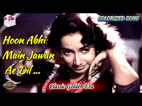 Hoon Abhi Main Jawan Ae Dil COLORIZED Geeta Dutt Aar Paar 1954 Rare Romantic Song 