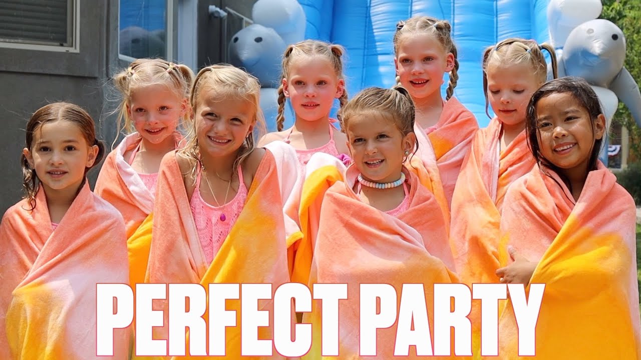 MOST ADORABLE BRIGHT COLORED BACKYARD WATER PARK POPSICLE POP IT THEMED