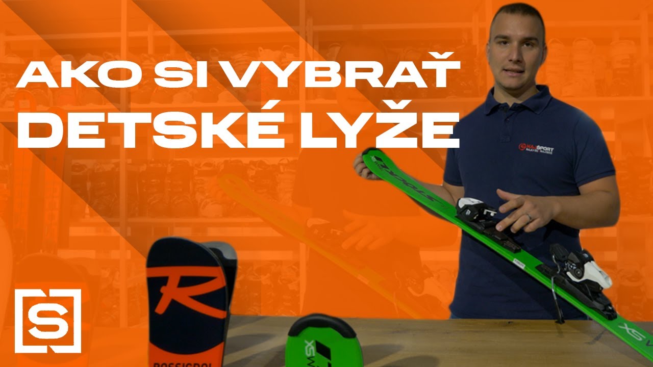 Ako si vybrať detské lyže