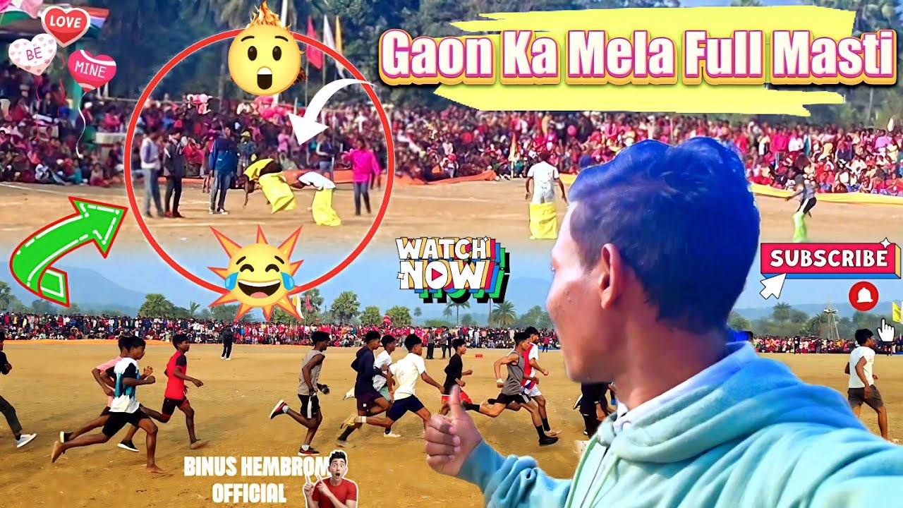 Gaon Ka Mela Full Masti 😂🎪 | Rassa Kassa, Football, Dance & Funny Moments