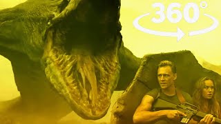 VR 360° Skullcrawler Pit Scene - Kong Skull Island (2017)