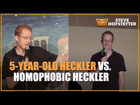 5-Year-Old Heckler () vs Homophobic Heckler ()