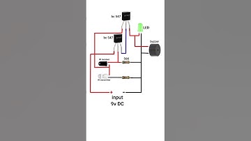 Simple proximity sensor // diy infrared sensor #diagram #wiring #shorts