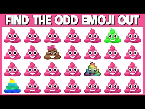 HOW GOOD ARE YOUR EYES #233 l FInd The Odd Emoji Out l Emoji Puzzle Quiz