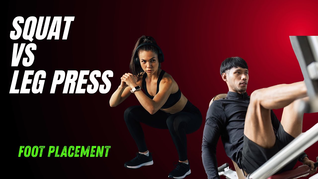 Squat & Leg Press Foot Placement 🔥 | Target Different Muscles