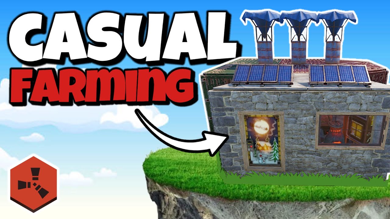 This STEALTH FARM BASE will be the new RUST META! - YouTube