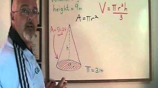 Volume of a Cone - Examples 4 and 5