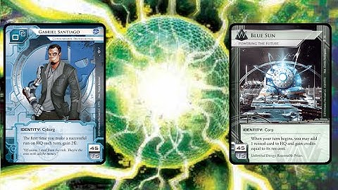 Android Netrunner: Gabe vs. Blue Sun