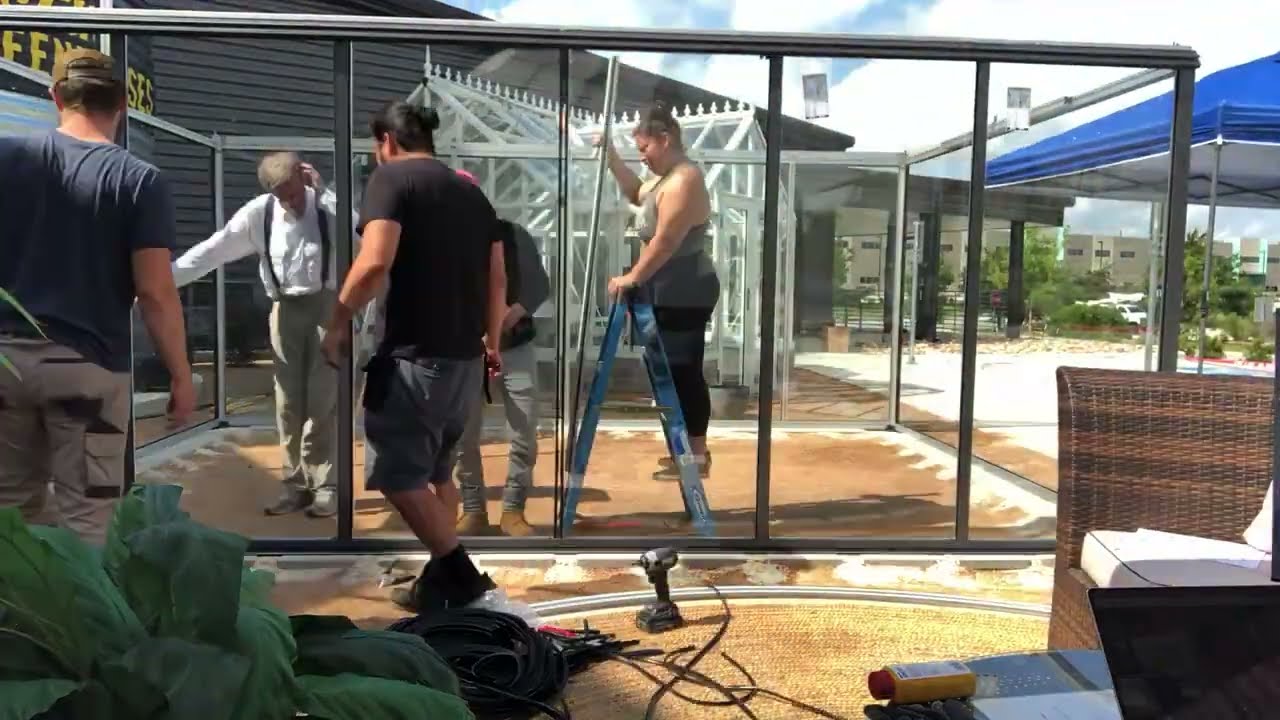 Exaco Livingten Insulated Greenhouse - Modern Garden Direct