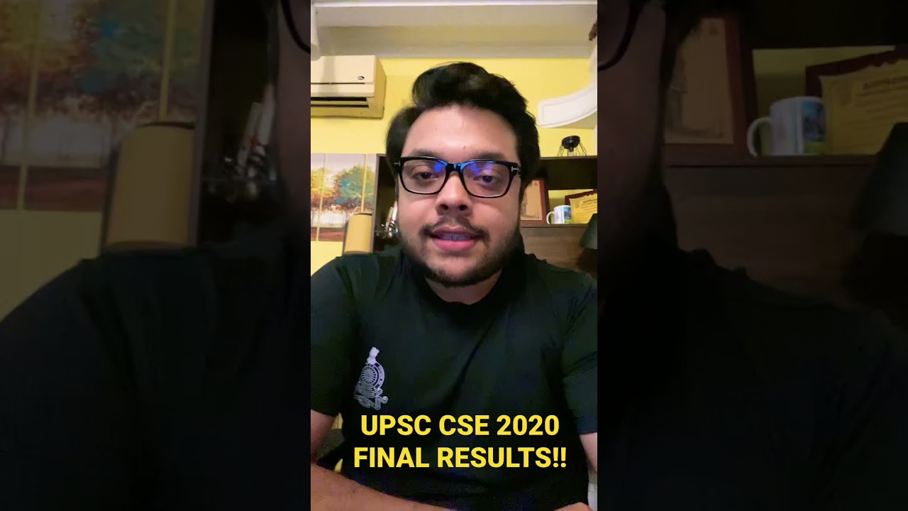 UPSC CSE 2020 Results out! Shubham Kumar tops the exam!