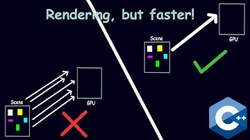 So I added a batch renderer to my engine