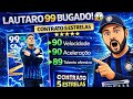 LAUTARO MARTÍNEZ 100! 🔥 A FICHA BUGADA DO CONTRATO SELECIONADO!EFOOTBALL2026 MOBILE 