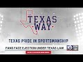 High school football fans face ejection without warning under new Texas law