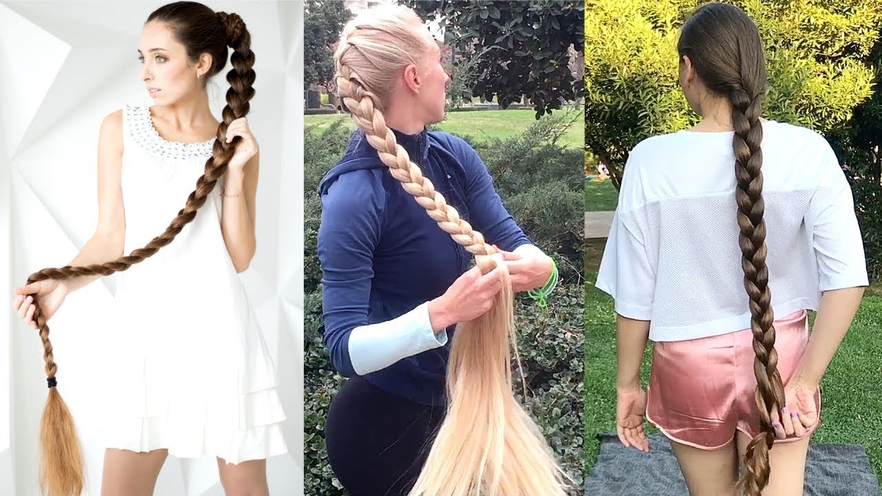 RealRapunzels - Braids compilation