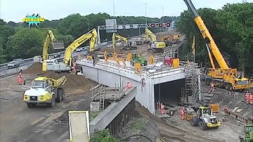 How the Dutch build a tunnel under a highway in one weekend