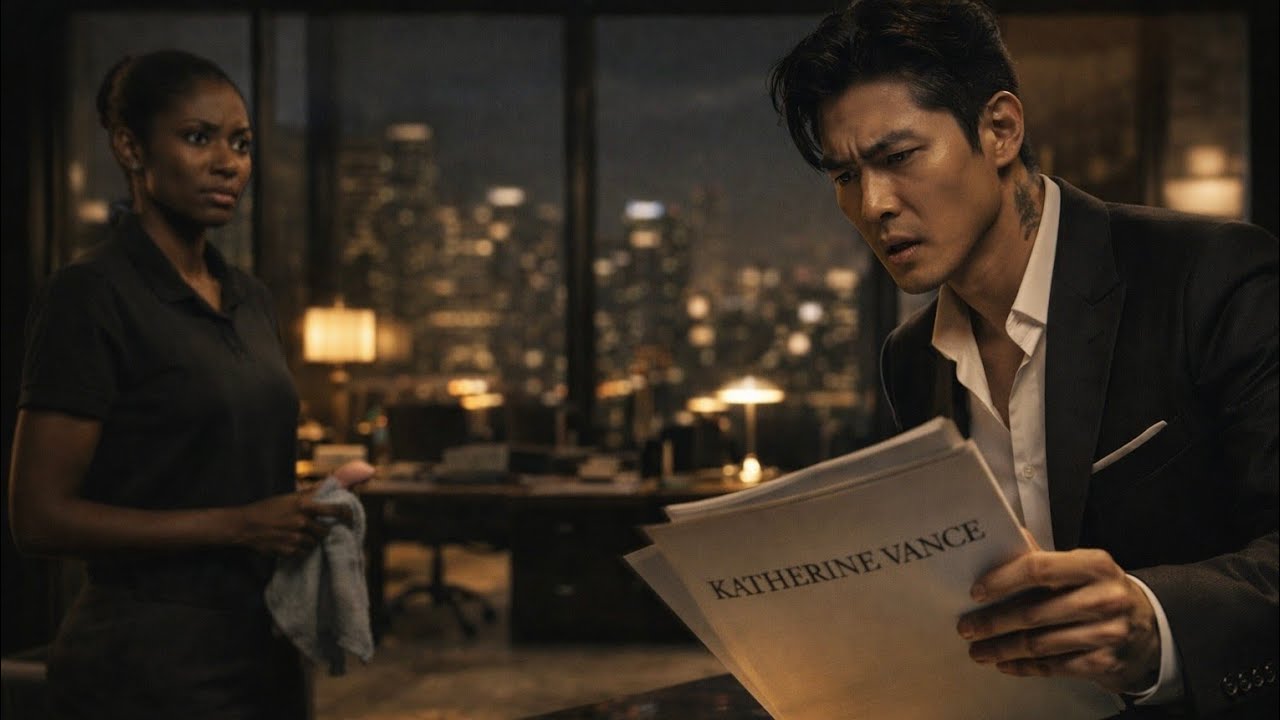 For Two Years, He Never Looked at the Night Cleaner — Until He Saw Her Name.