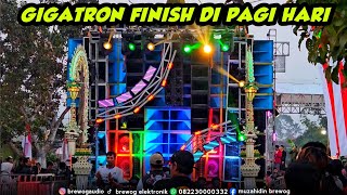 Download lagu TEMBUS SAMPAI PAGI ‼️ AKHIRNYA GIGATRON BREWOG MEMASUKI GARIS FINISH KARNAVAL PAGERSARI NGANTANG 