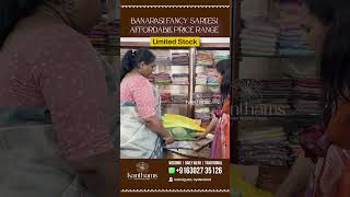 Banarasi Fancy Sarees – Affordable Price Range #saree #banarasi