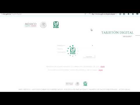 IMSS NUEVO TARJETON DE PAGO PAGINA WEB