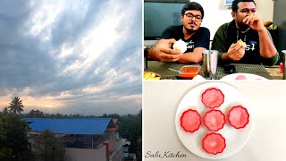 Iftar Vlog| Undaputtu, Momos, Spl Kinnathappam,  Fish Curry | Salu Kitchen