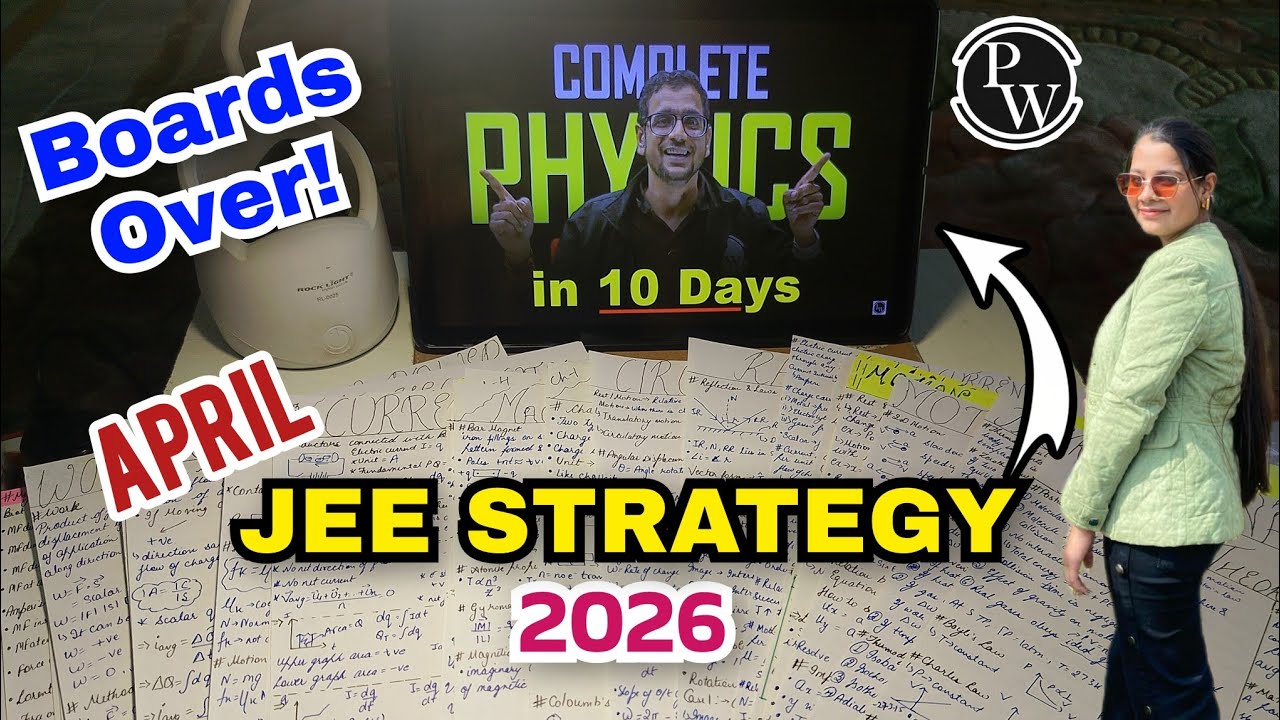 Last 30 days strategy for Jee mains 2026(April attempt)☠️💥 - YouTube