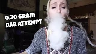 Taking a 0.30 Gram DAB
