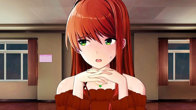 Telling Monika that I'm 10 Years Old