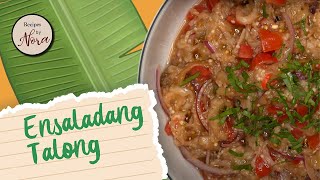 Ensaladang Talong (Eggplant Salad)