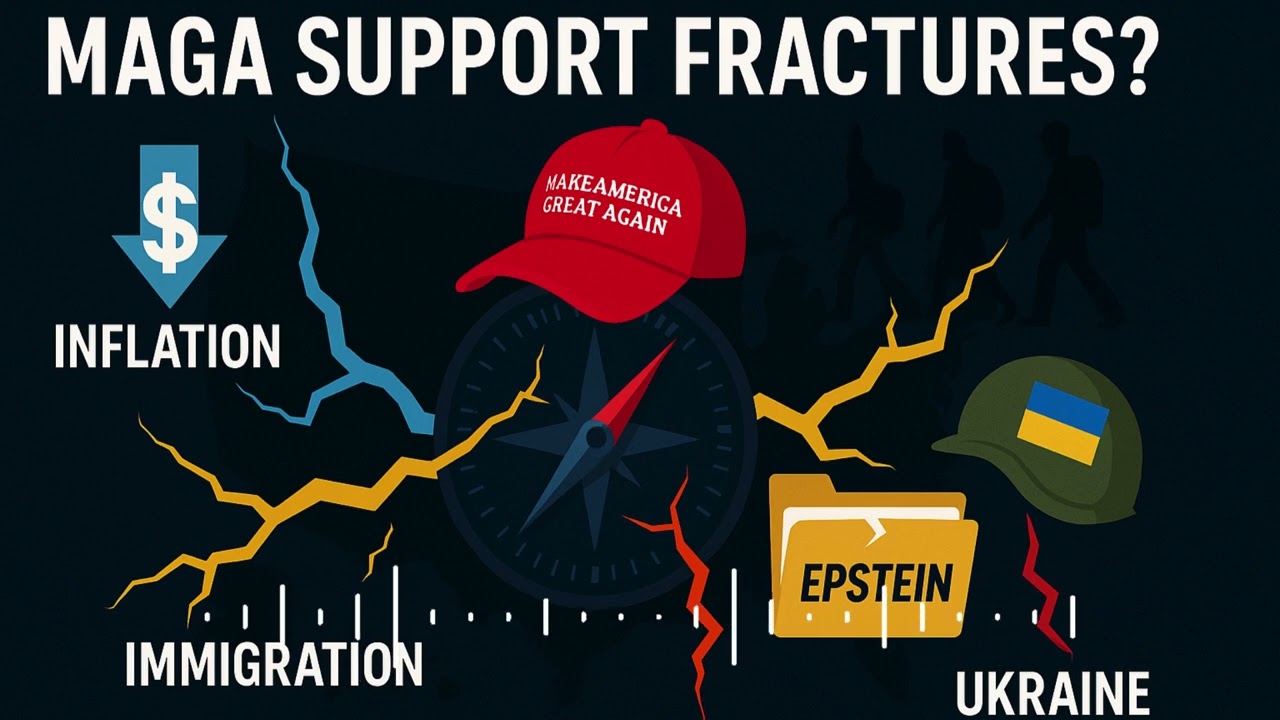 MAGA Support Fractures? │ 4 Poll‑Backed Cracks in Trump’s 2025 Base