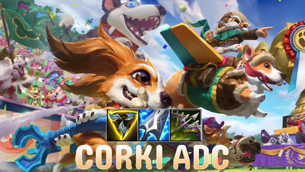 DOMINATING WITH CORKI!! TipsQy plays Corki ADC vs Yunara | Season 16