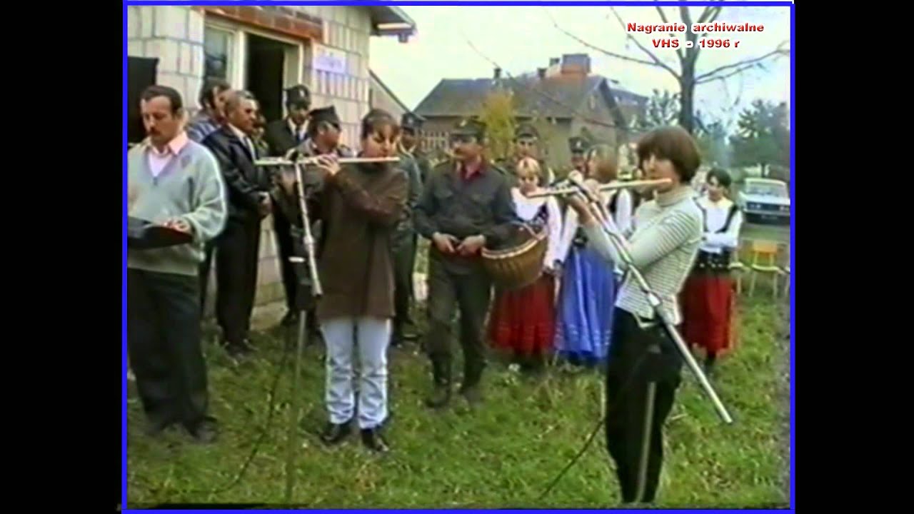 Święto ziemniaka - Budy Łańcuckie 1996 / korowód kopaczy /