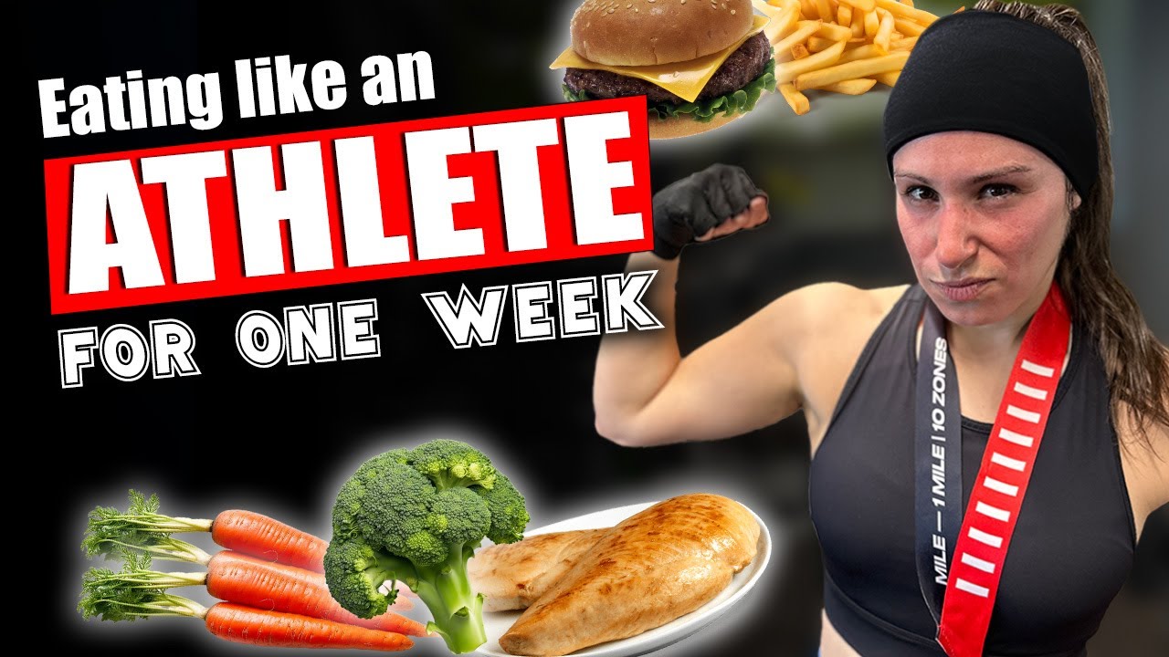 Eating Like An Athlete For One Week - YouTube