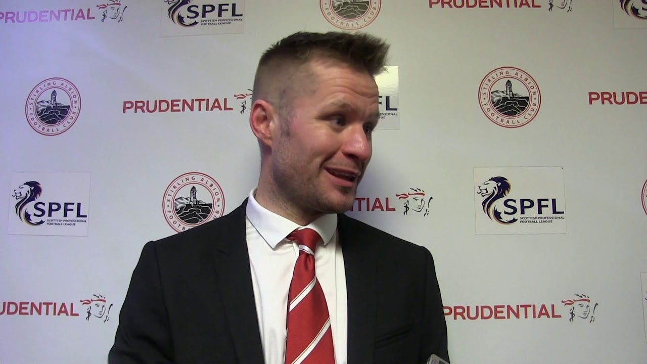 Kevin Rutkiewicz After-Match Interview Vs Albion Rovers 09/03/19 - YouTube