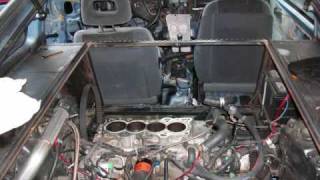 Mid engine RWD conversion b20 turbo Honda CRX build, drag racing