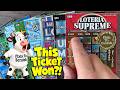 THIS TICKET was the SURPRISE WINNER! $320 Lottery Tickets